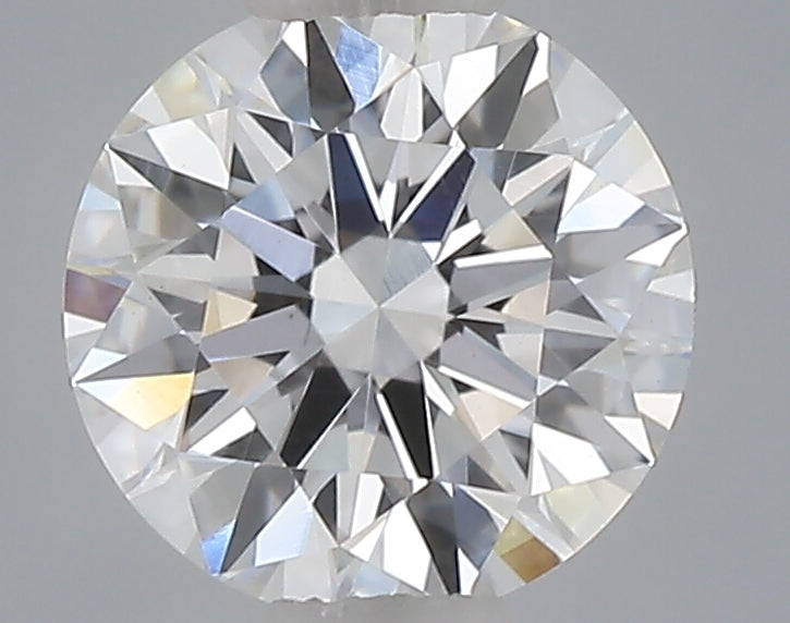 0.55 Carat Round Shaped, Ideal Cut, D Color, VVS2 Clarity, IGI Certified Lab Grown Diamond