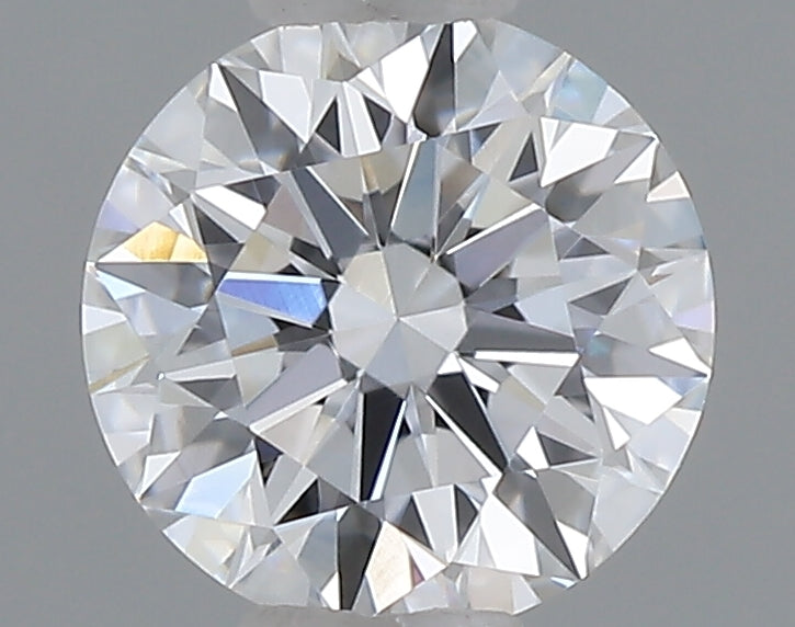 0.55 Carat Round Shaped, Ideal Cut, D Color, VVS2 Clarity, IGI Certified Lab Grown Diamond