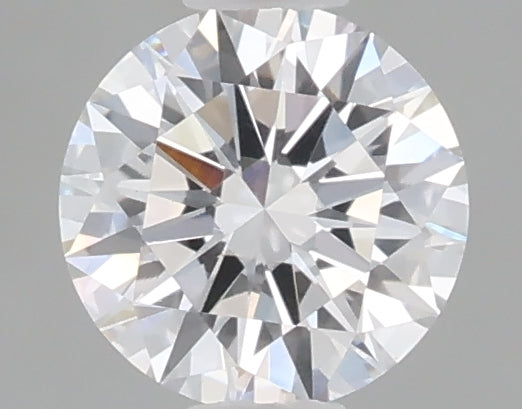 0.55 Carat Round Shaped, Excellent Cut, D Color, VVS2 Clarity, IGI Certified Lab Grown Diamond