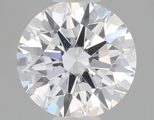 0.54 Carat Round Shaped, Ideal Cut, D Color, VVS2 Clarity, IGI Certified Lab Grown Diamond