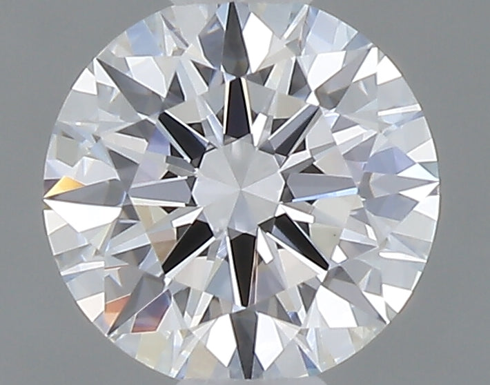 0.55 Carat Round Shaped, Ideal Cut, D Color, VVS2 Clarity, IGI Certified Lab Grown Diamond