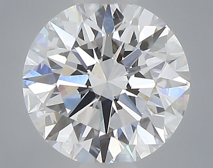 0.55 Carat Round Shaped, Ideal Cut, D Color, VVS2 Clarity, IGI Certified Lab Grown Diamond