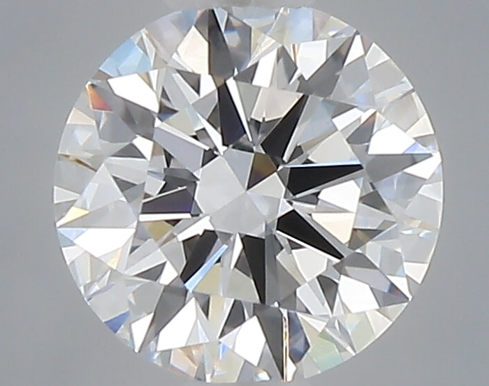 0.55 Carat Round Shaped, Ideal Cut, D Color, VVS2 Clarity, IGI Certified Lab Grown Diamond