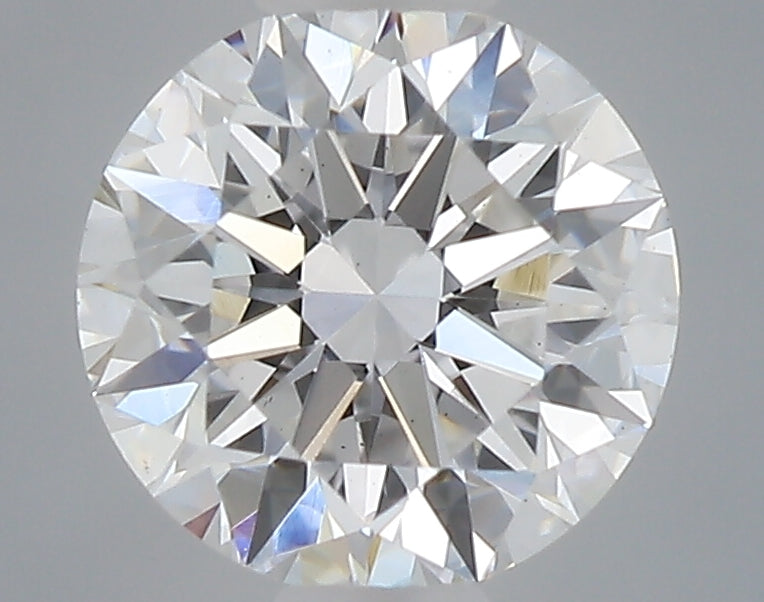 0.55 Carat Round Shaped, Ideal Cut, D Color, VS2 Clarity, IGI Certified Lab Grown Diamond