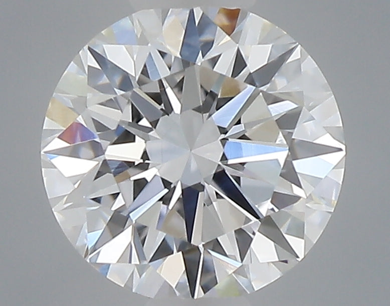 0.55 Carat Round Shaped, Ideal Cut, D Color, VVS2 Clarity, IGI Certified Lab Grown Diamond