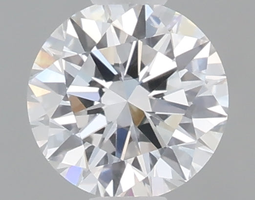 0.55 Carat Round Shaped, Excellent Cut, D Color, VVS2 Clarity, IGI Certified Lab Grown Diamond