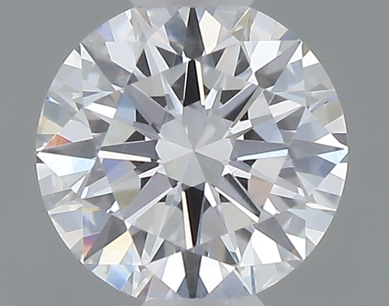 0.55 Carat Round Shaped, Excellent Cut, D Color, VVS2 Clarity, IGI Certified Lab Grown Diamond