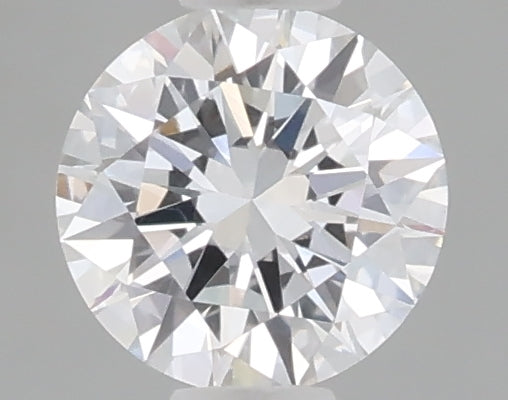 0.49 Carat Round Shaped, Excellent Cut, D Color, VVS2 Clarity, IGI Certified Lab Grown Diamond