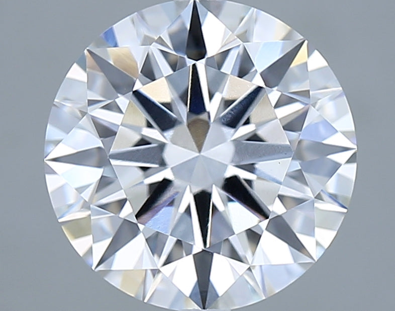 4.10 Carat Round Shaped, Excellent Cut, E Color, VS1 Clarity, IGI Certified Lab Grown Diamond