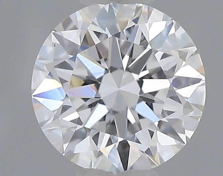 0.49 Carat Round Shaped, Excellent Cut, D Color, VVS2 Clarity, IGI Certified Lab Grown Diamond