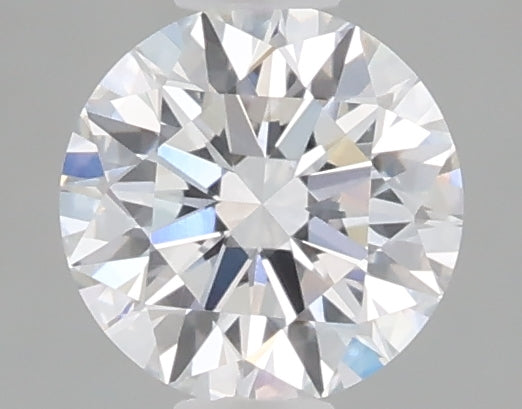 0.55 Carat Round Shaped, Ideal Cut, D Color, VVS2 Clarity, IGI Certified Lab Grown Diamond