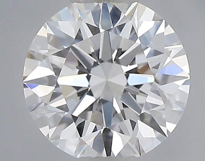 0.55 Carat Round Shaped, Excellent Cut, D Color, VVS2 Clarity, IGI Certified Lab Grown Diamond