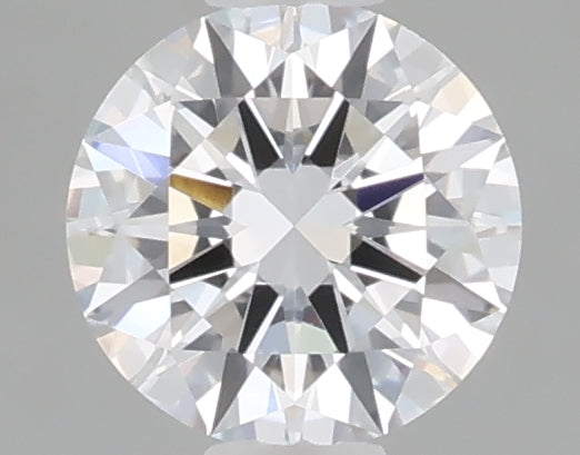 0.55 Carat Round Shaped, Excellent Cut, D Color, VVS2 Clarity, IGI Certified Lab Grown Diamond