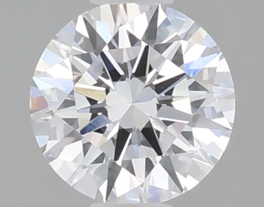 0.55 Carat Round Shaped, Excellent Cut, D Color, VVS2 Clarity, IGI Certified Lab Grown Diamond