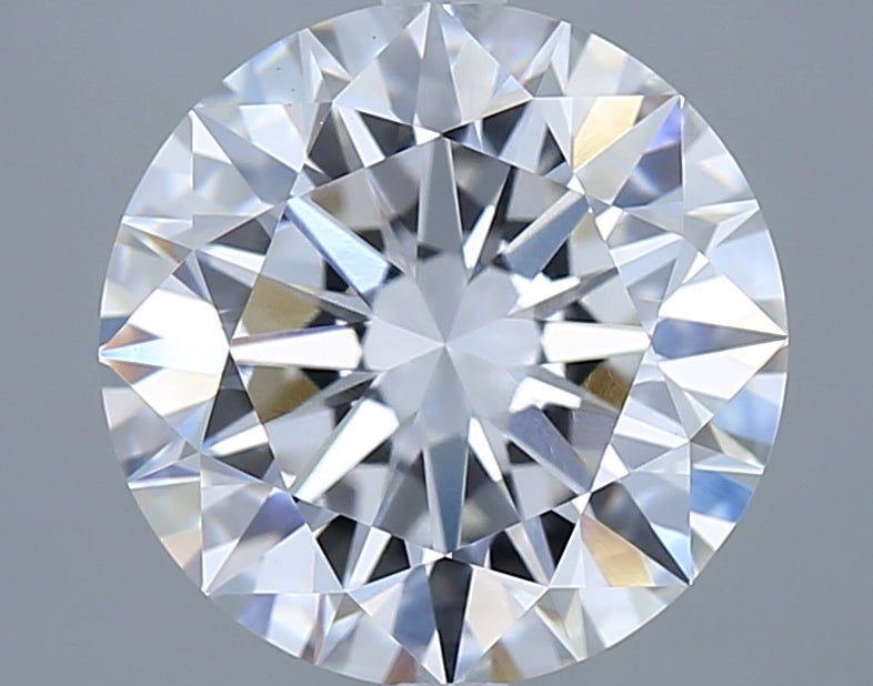 4.10 Carat Round Shaped, Excellent Cut, D Color, VS1 Clarity, IGI Certified Lab Grown Diamond