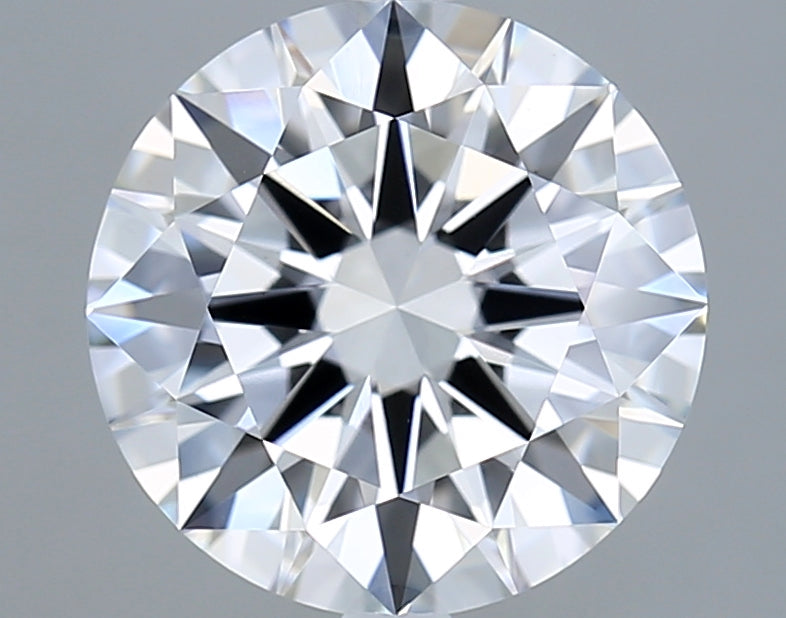 4.06 Carat Round Shaped, Excellent Cut, D Color, VVS2 Clarity, IGI Certified Lab Grown Diamond