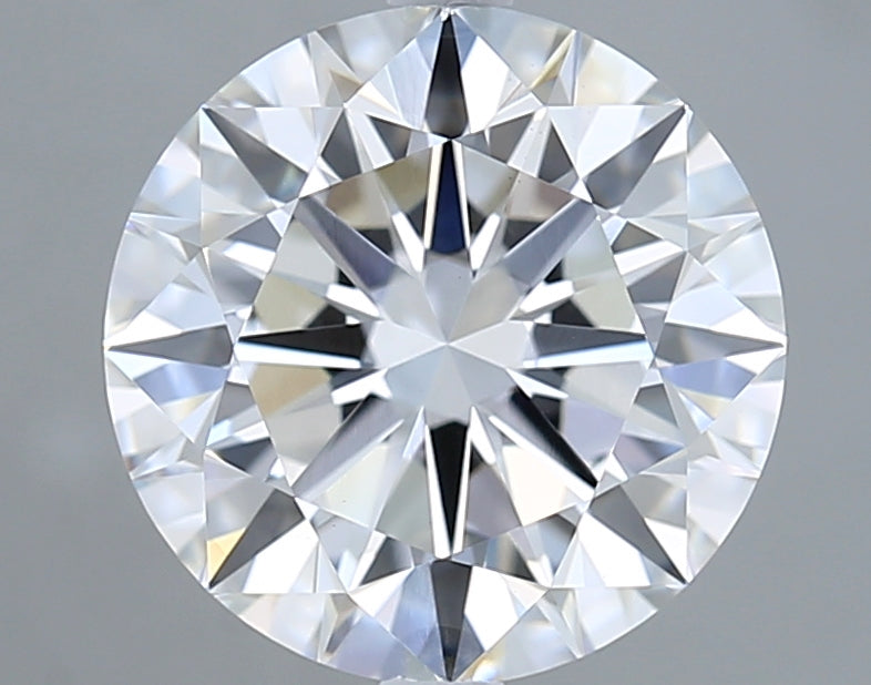 4.08 Carat Round Shaped, Excellent Cut, E Color, VS1 Clarity, IGI Certified Lab Grown Diamond