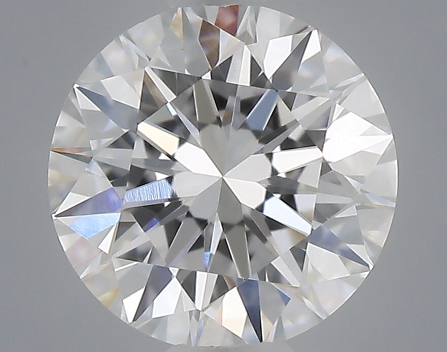 0.55 Carat Round Shaped, Very Good Cut, D Color, VVS2 Clarity, IGI Certified Lab Grown Diamond