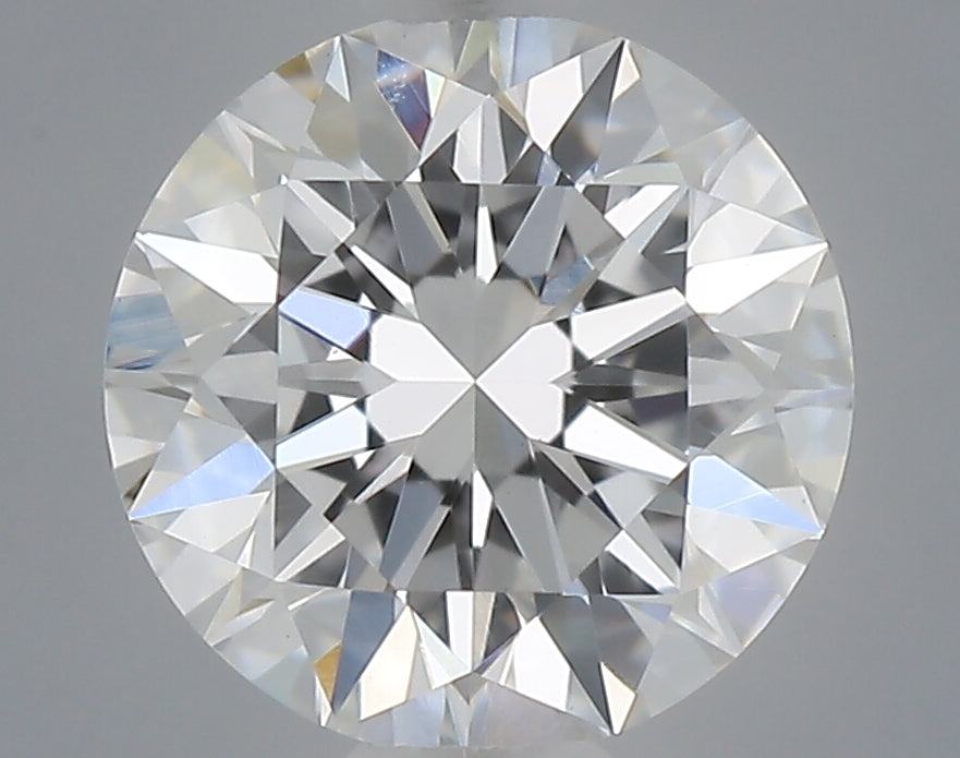 0.55 Carat Round Shaped, Very Good Cut, D Color, VVS2 Clarity, IGI Certified Lab Grown Diamond