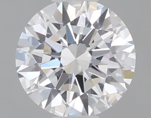 0.49 Carat Round Shaped, Excellent Cut, D Color, VVS2 Clarity, IGI Certified Lab Grown Diamond