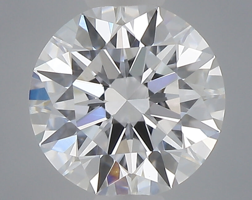 0.54 Carat Round Shaped, Excellent Cut, D Color, VVS2 Clarity, IGI Certified Lab Grown Diamond