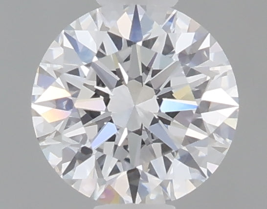 0.55 Carat Round Shaped, Excellent Cut, D Color, VVS2 Clarity, IGI Certified Lab Grown Diamond