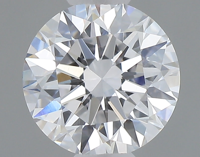 0.55 Carat Round Shaped, Ideal Cut, D Color, VVS2 Clarity, IGI Certified Lab Grown Diamond
