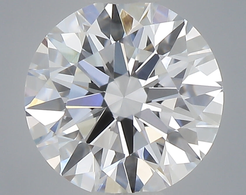 0.55 Carat Round Shaped, Ideal Cut, D Color, VVS2 Clarity, IGI Certified Lab Grown Diamond