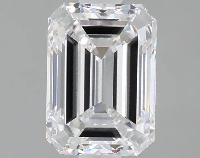 1.51 Carat Emerald Shaped, Ideal Cut, D Color, VS1 Clarity, IGI Certified Lab Grown Diamond