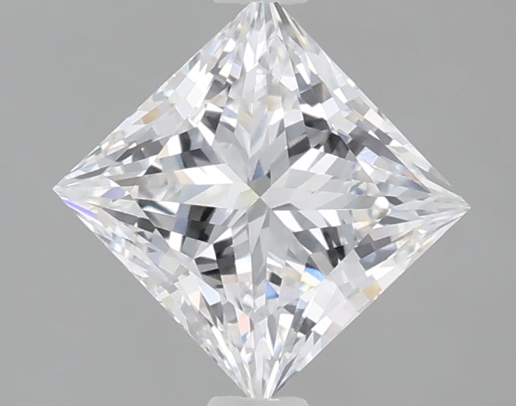 1.53 Carat Princess Shaped, Ideal Cut, D Color, VS1 Clarity, IGI Certified Lab Grown Diamond