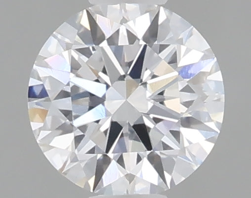 0.54 Carat Round Shaped, Ideal Cut, D Color, VVS2 Clarity, IGI Certified Lab Grown Diamond
