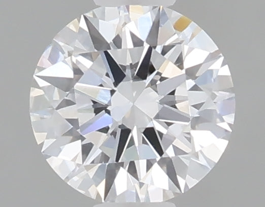 0.54 Carat Round Shaped, Ideal Cut, D Color, VVS2 Clarity, IGI Certified Lab Grown Diamond