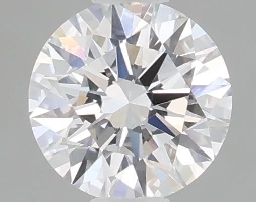 0.54 Carat Round Shaped, Ideal Cut, D Color, VVS2 Clarity, IGI Certified Lab Grown Diamond