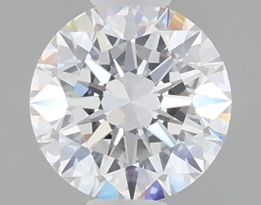 0.55 Carat Round Shaped, Excellent Cut, D Color, VVS2 Clarity, IGI Certified Lab Grown Diamond
