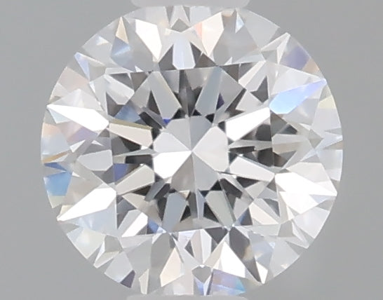 0.54 Carat Round Shaped, Excellent Cut, D Color, VVS2 Clarity, IGI Certified Lab Grown Diamond