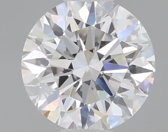 0.54 Carat Round Shaped, Ideal Cut, D Color, VVS2 Clarity, IGI Certified Lab Grown Diamond