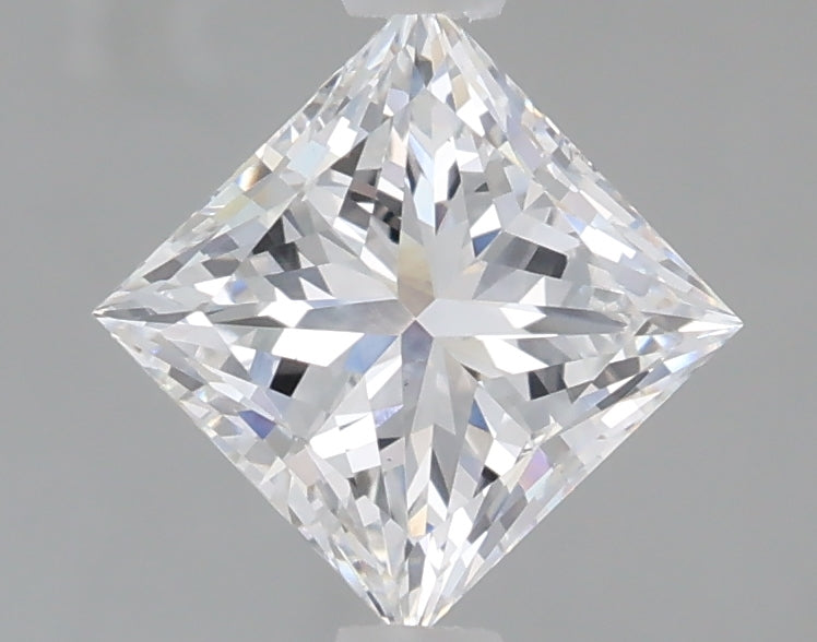 1.53 Carat Princess Shaped, Ideal Cut, D Color, VS1 Clarity, IGI Certified Lab Grown Diamond