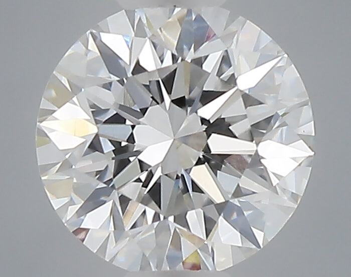 0.54 Carat Round Shaped, Excellent Cut, D Color, VVS2 Clarity, IGI Certified Lab Grown Diamond