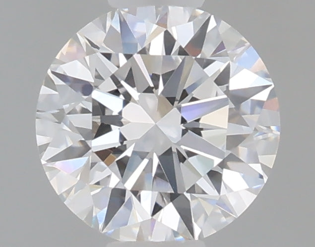 0.55 Carat Round Shaped, Ideal Cut, D Color, VVS2 Clarity, IGI Certified Lab Grown Diamond