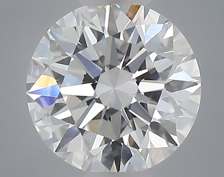 0.54 Carat Round Shaped, Ideal Cut, D Color, VVS2 Clarity, IGI Certified Lab Grown Diamond