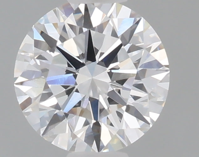 0.55 Carat Round Shaped, Ideal Cut, D Color, VVS2 Clarity, IGI Certified Lab Grown Diamond