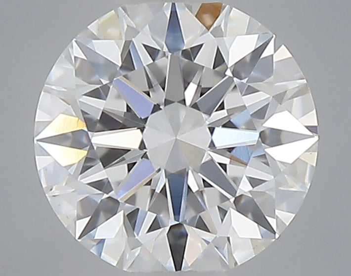 0.54 Carat Round Shaped, Ideal Cut, D Color, VVS2 Clarity, IGI Certified Lab Grown Diamond
