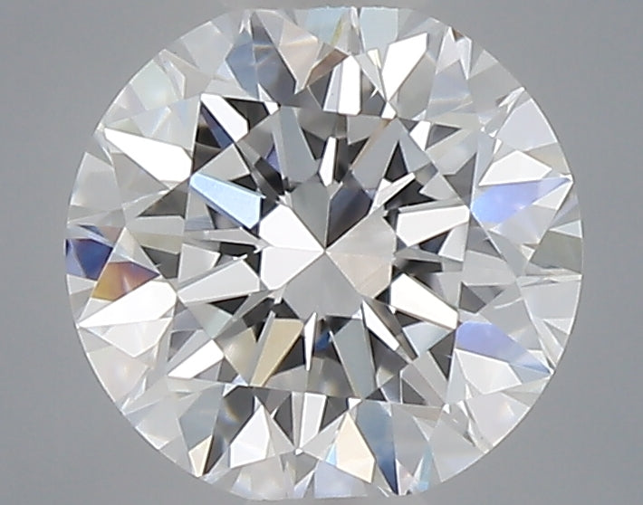 0.55 Carat Round Shaped, Excellent Cut, D Color, VVS2 Clarity, IGI Certified Lab Grown Diamond