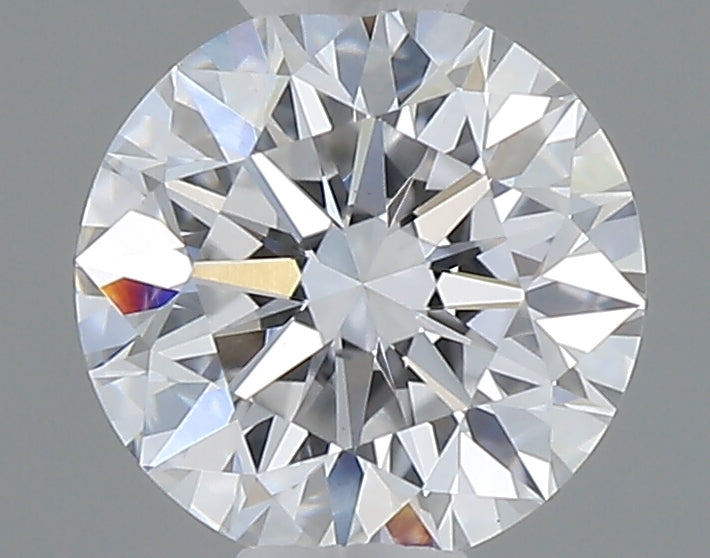 0.55 Carat Round Shaped, Excellent Cut, D Color, VVS2 Clarity, IGI Certified Lab Grown Diamond