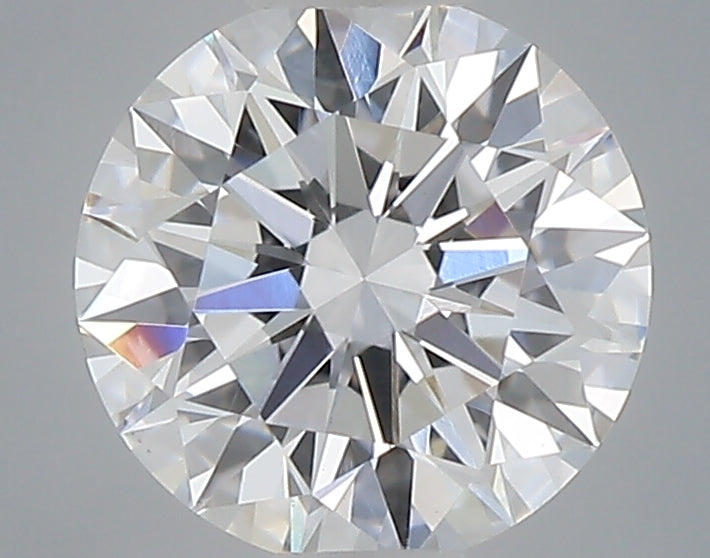 0.55 Carat Round Shaped, Ideal Cut, D Color, VVS2 Clarity, IGI Certified Lab Grown Diamond