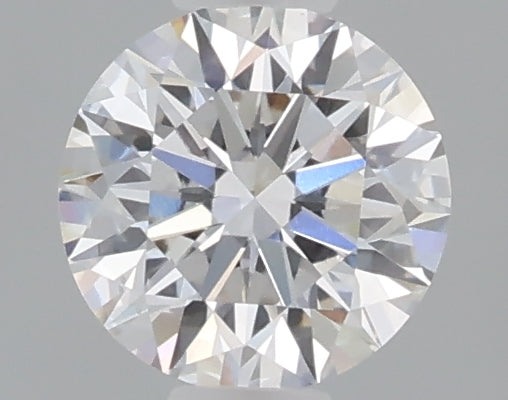 0.49 Carat Round Shaped, Excellent Cut, D Color, VS2 Clarity, IGI Certified Lab Grown Diamond