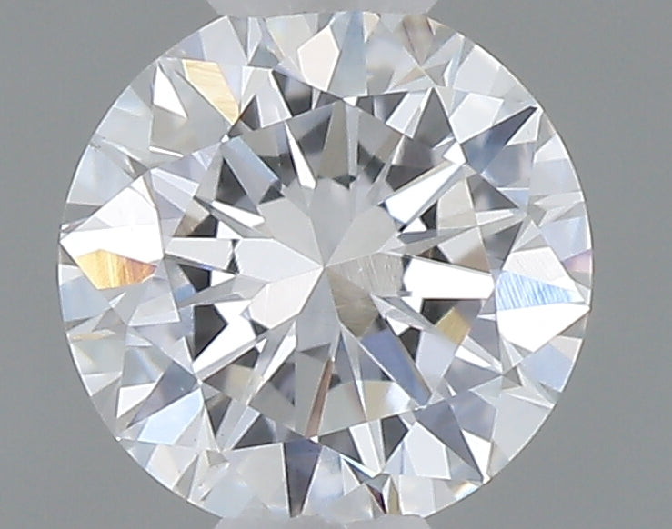 0.46 Carat Round Shaped, Excellent Cut, D Color, VS1 Clarity, IGI Certified Lab Grown Diamond