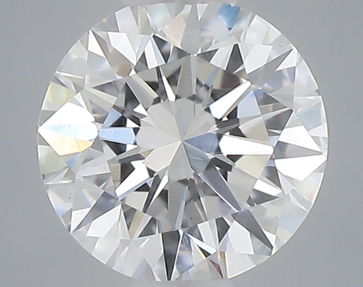 0.48 Carat Round Shaped, Excellent Cut, E Color, VS1 Clarity, IGI Certified Lab Grown Diamond