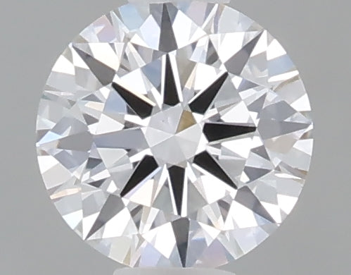 0.48 Carat Round Shaped, Ideal Cut, D Color, VVS2 Clarity, IGI Certified Lab Grown Diamond