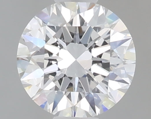 0.55 Carat Round Shaped, Ideal Cut, D Color, VVS2 Clarity, IGI Certified Lab Grown Diamond
